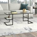 Henn & Hart 47 in. Coffee Table Blackened Bronze CT1280